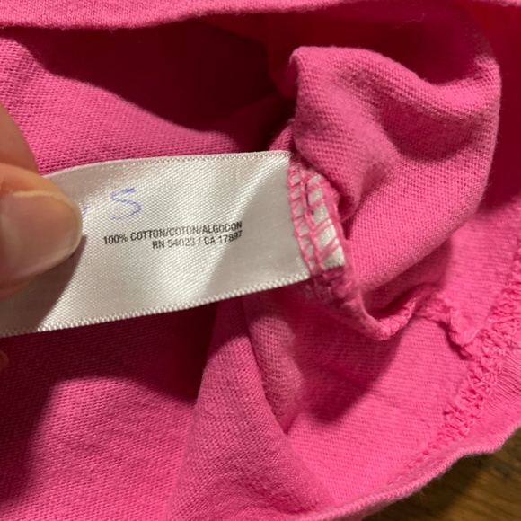 Old Navy I Love 💗 my Big Sister T-shirt pink size 5T - Picture 6 of 6